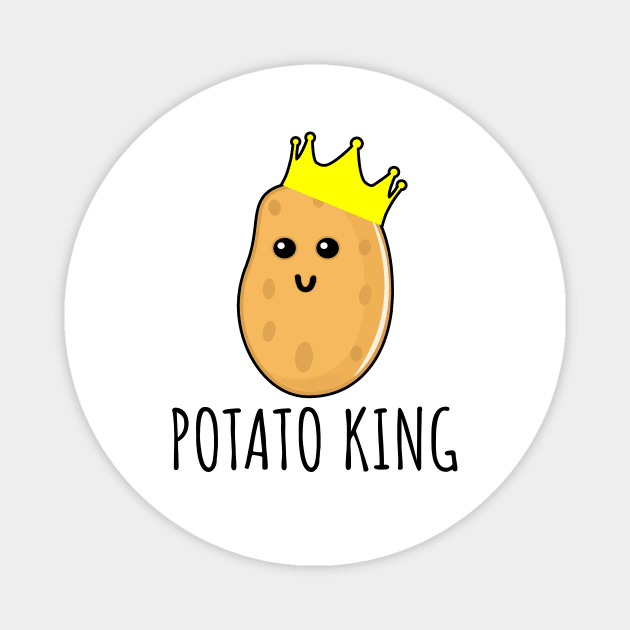 Potato King Magnet by LunaMay